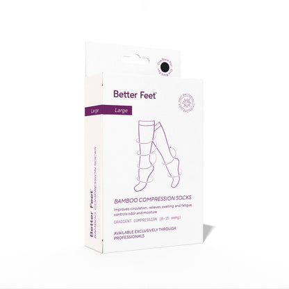 Better Feet® Bamboo compression socks - Large (43-50)