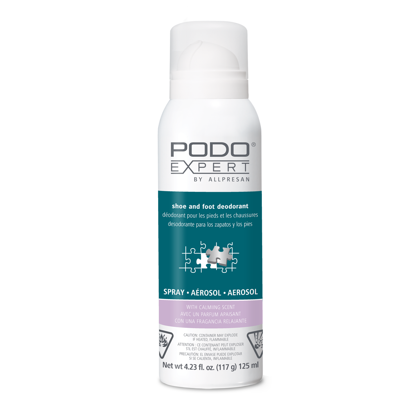 Déodorant pour chaussures et pieds PodoExpert - Parfumé